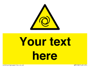 Custom Automatic Start Up Sign